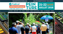 Desktop Screenshot of festivalpeinturemagne.com